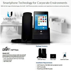 1 - UniFi VoIP Phone w/ 5" touchscreen,hands