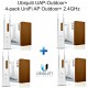 Ubiquiti UAP-Outdoor+ 4-pack UniFi AP Outdoor+ 2.4GHz PoE 802.11n 300Mbps 600ft