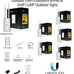 Ubiquiti UAP-Outdoor5 6-PACK UniFi UAP Outdoor 5ghz, UAP Outdoor5, UAP-Outdoor 5