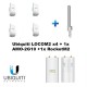 Ubiquiti LOCOM2 bundle of 4 with 1x AMO-2G10 + 1x RocketM2