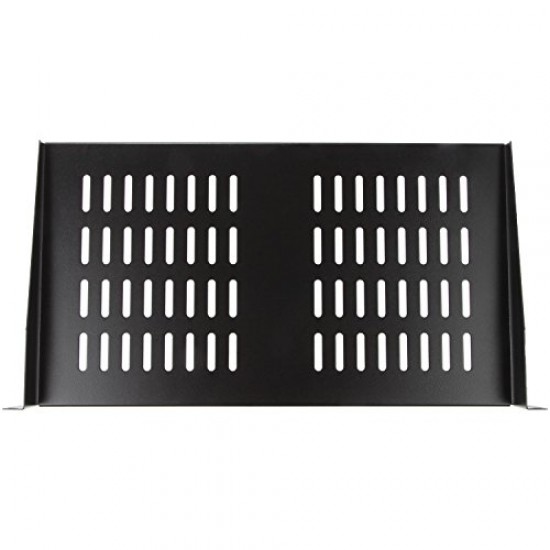 Rack Shelf by SimpleCord - Universal Cantilever Vented 1U Rack Tray For 19-inch  Server Racks and