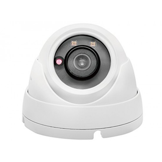 IP PoE Fixed Lens Dome HD Security Camera CCTV - 2MP, 2.8mm Lens, 1920x1080, Indoor Outdoor, Digital WDR, IP66 Weatherproof, IR Night Vision US-IP-IRD2S02-W-2.8