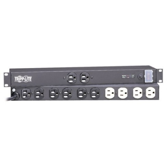 Tripp Lite Rackmount NetworkGrade PDU Power Strip, 12 Right Angle