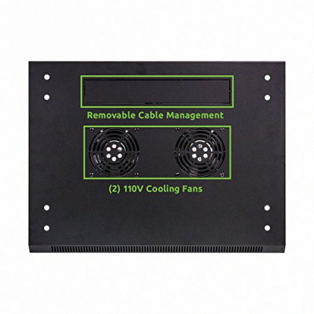 navepoint 9u deluxe it wallmount cabinet