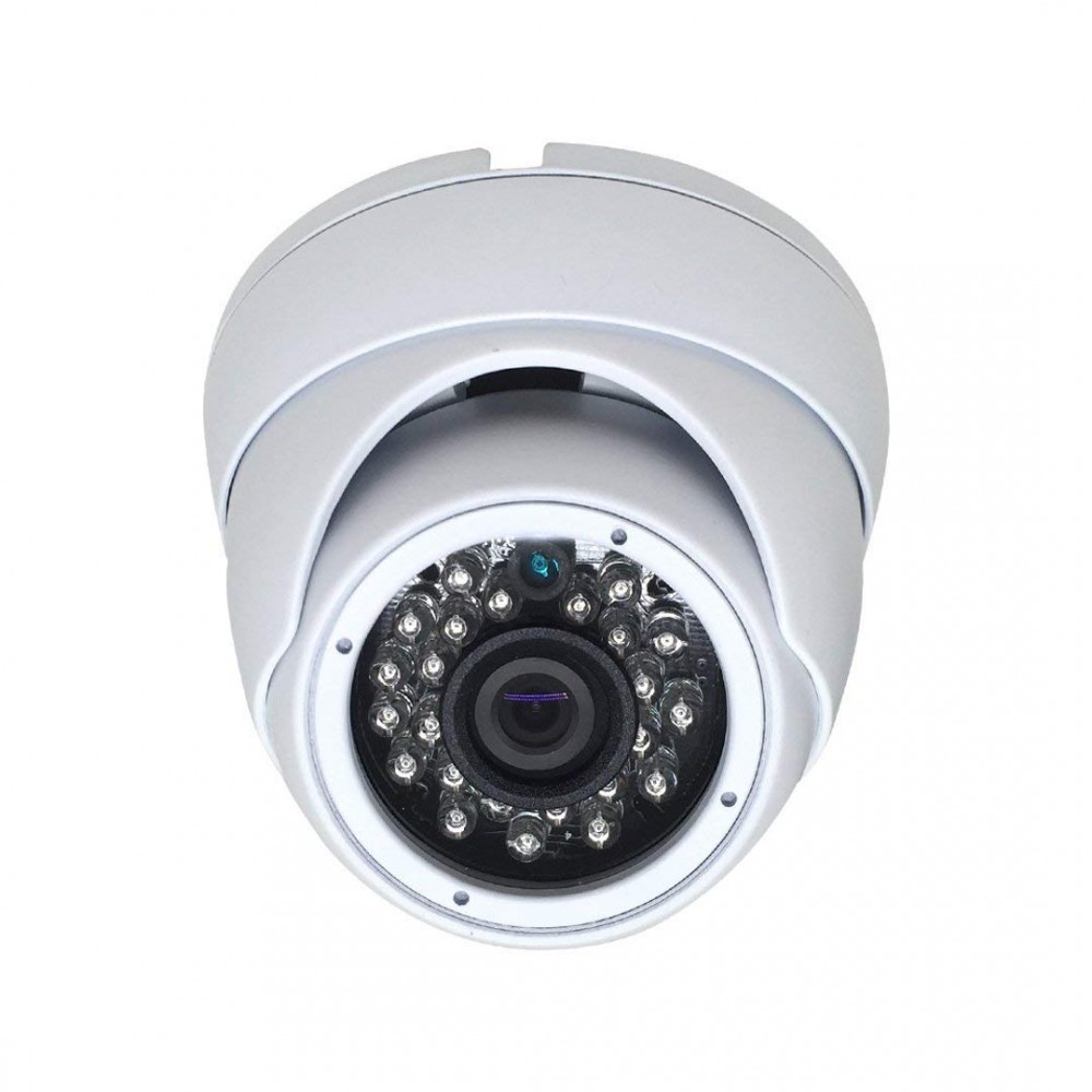 SVD, HD-TVI IR Mini Dome Security Camera, 2.4 Megapixel 1080P, 2.8mm ...