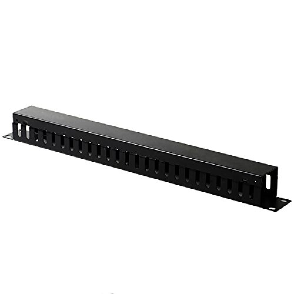 Lancher 19 Inch 1U Cable management Horizontal Cable Rack Mount manager ...